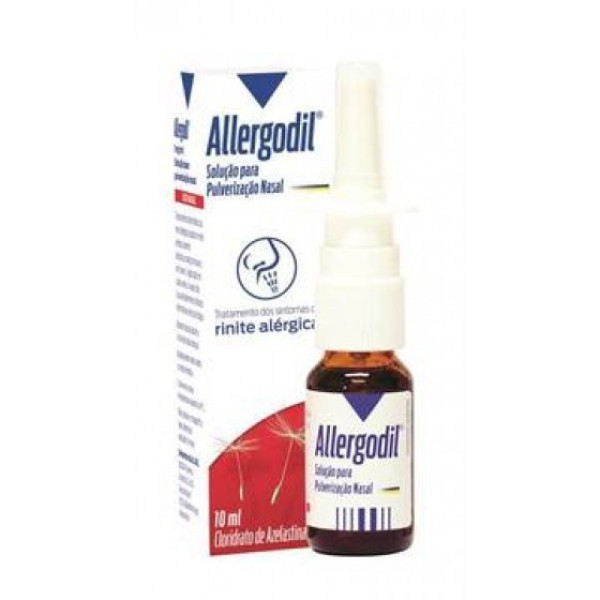 Allergodil 1 mg/mL Solução para Pulverização Nasal x 10 ml
