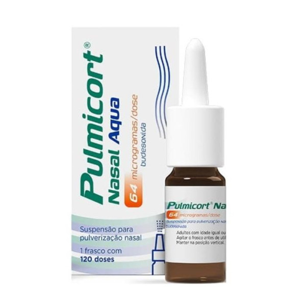 Pulmicort Nasal Aqua (120 doses), 64 mcg/dose x 1 susp pulv nasal