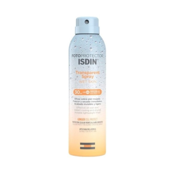 <mark>F</mark>otoprotector Isdin Transparent Spray Wet Skin SPF30 250ml