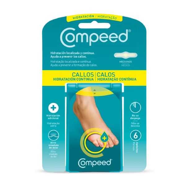 Compeed Penso Calos Médios Hidratação x 6 Pensos