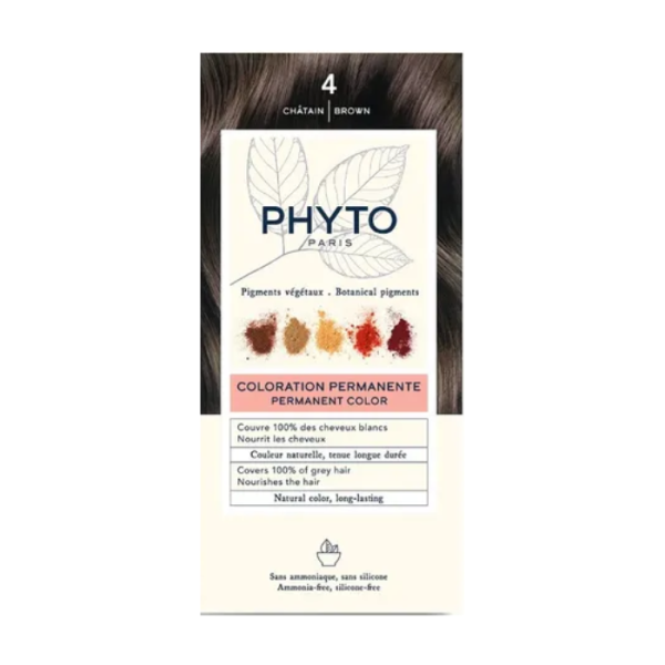 Phytocolor Coloração Kit 4 Castanho