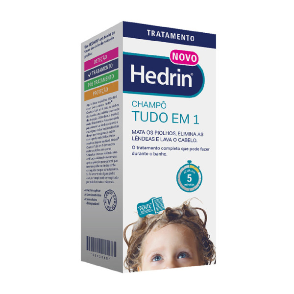 Hedrin Champô Tudo Em 1 200 ml