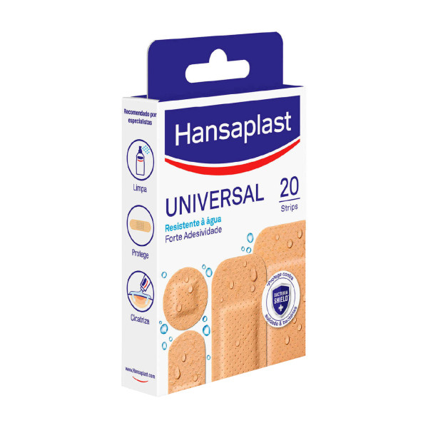 Hansaplast Universal Pensos à prova de água 4 Tamanhos x 20 Unidades