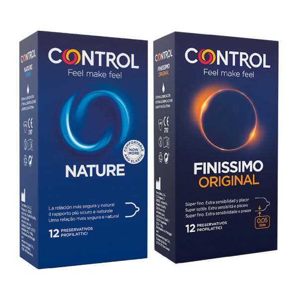 Control Nature Preservativos x 12 + Oferta Preservativos <mark>F</mark>inissimo x 12