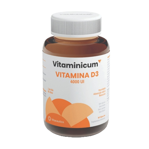 Vitaminicum Vitamina D3 x 60 Cápsulas