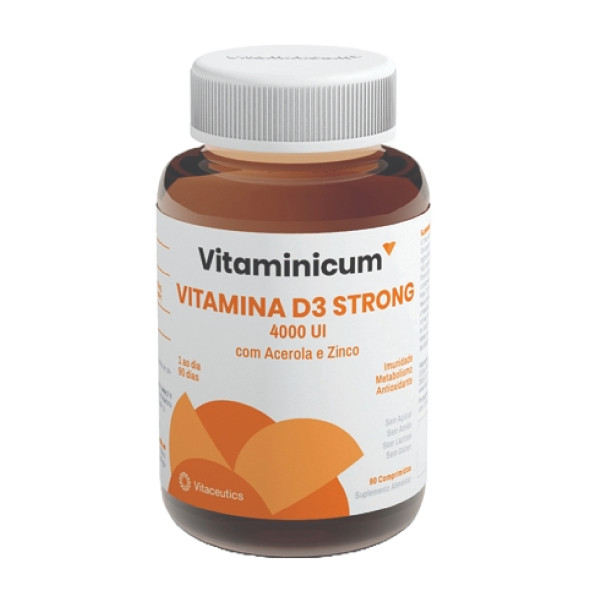Vitaminicum Vitamina D3 Strong x 90 Comprimidos