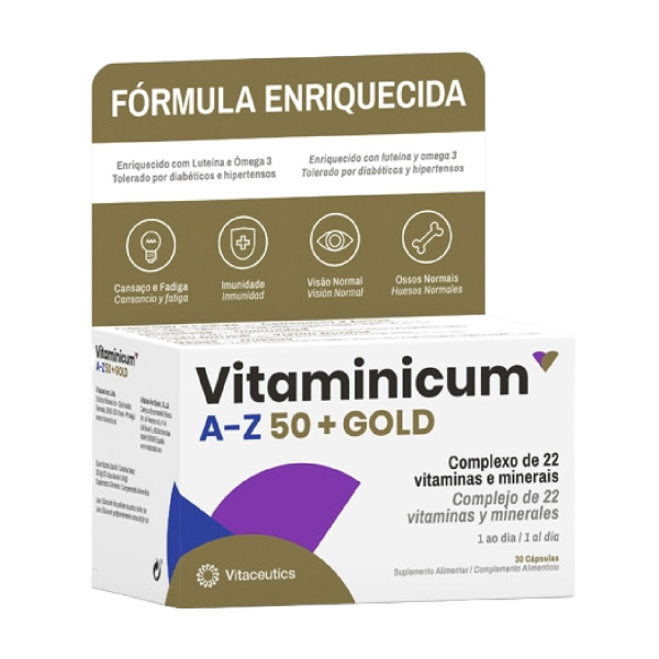 Vitaminicum Az 50+ Gold x 30 Cápsulas