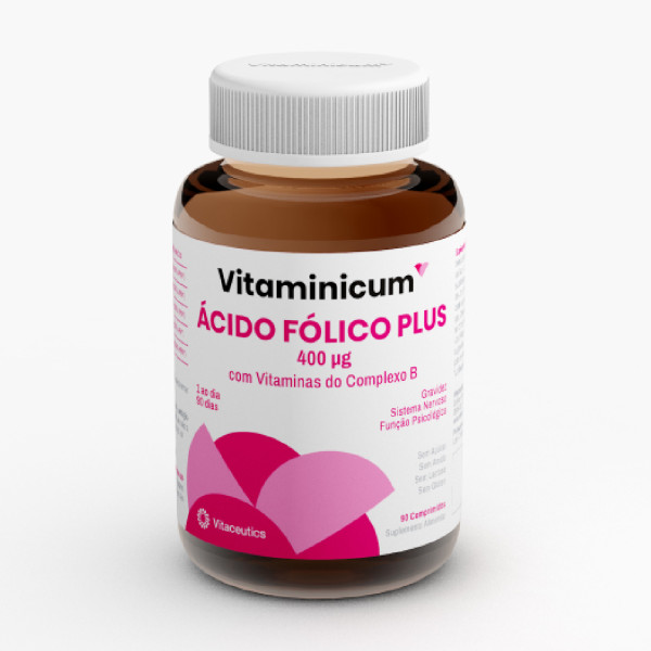 Vitaminicum Ácido Fólico Plus x 90 Comprimidos