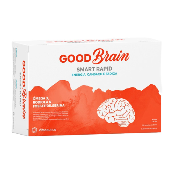 Good Brain Smart Rapid x 30 Ampolas