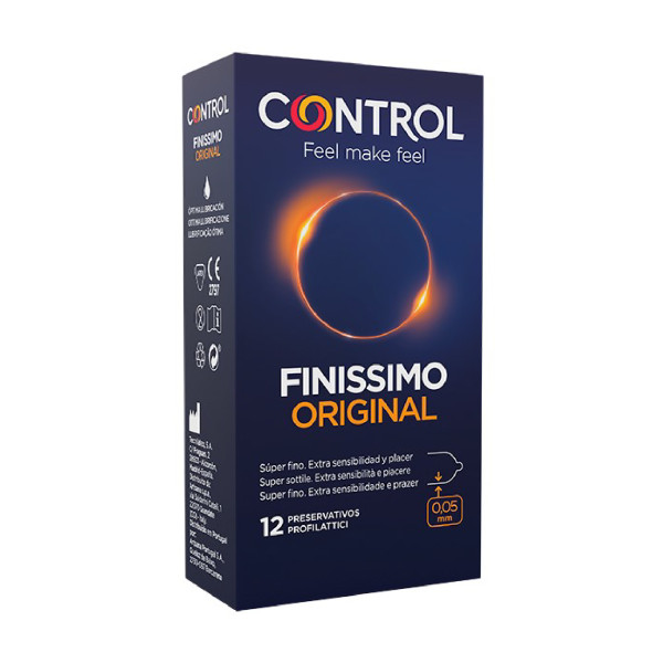 Control Preservativos <mark>F</mark>inissimo Original x 12