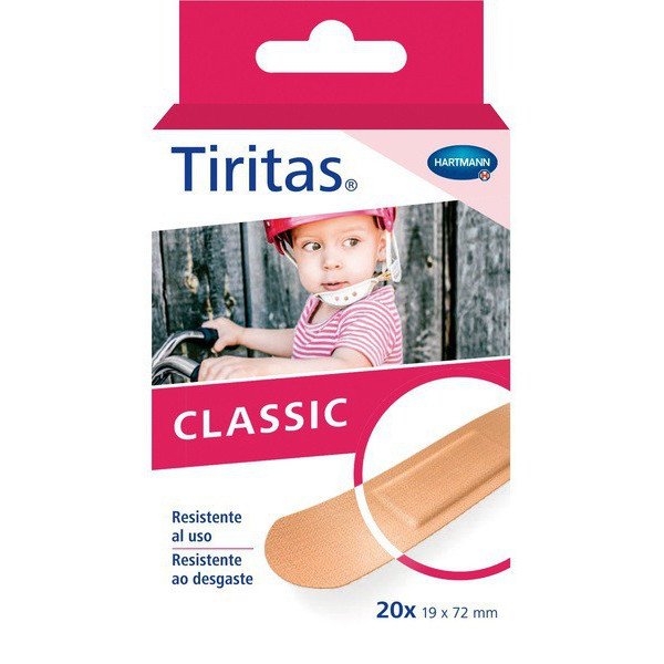 Tiritas Classic Pensos 19x72 mm x 20 Unidades