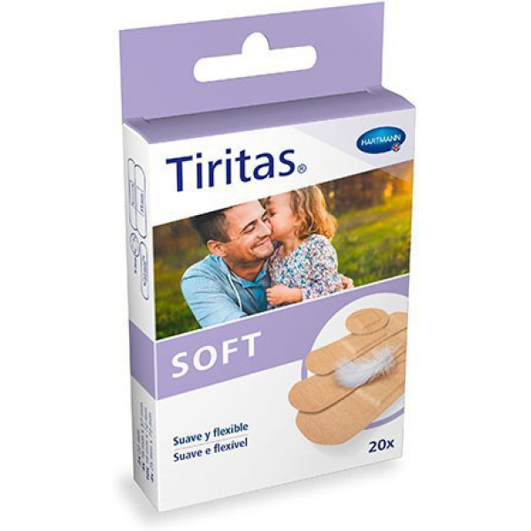 Tiritas Sensitive Pensos 4 Tamanhos x 20 Unidades