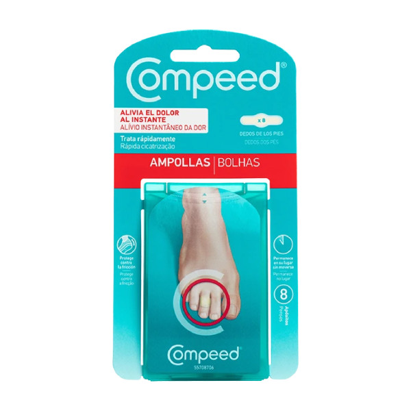 Compeed Penso Bolhas Dedos Pés x 8 Pensos