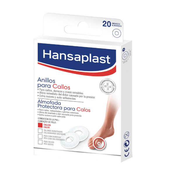 Hansaplast Almofada Protectora Para Calos x 20 Unidades