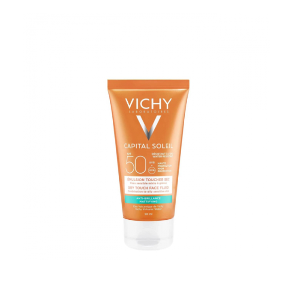 Vichy Capital Soleil Creme Protetor de Rosto Toque Seco SPF50 50 ml