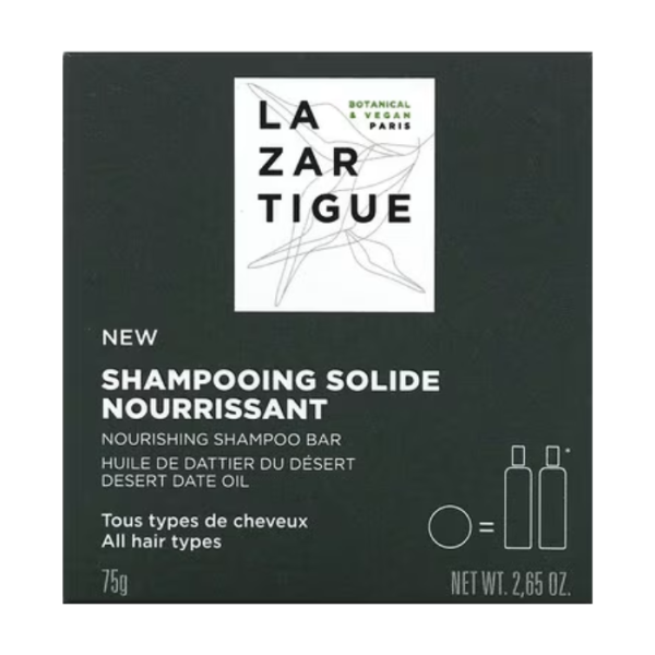 Lazartigue Champô Sólido Nutritivo 75gr