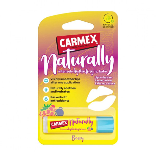 Carmex Naturally Stick Hidratante Labial Berry 4,25g