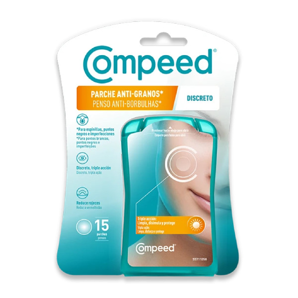 Compeed Penso Anti-Borbulhas Discreto (Dia) x 15 Pensos