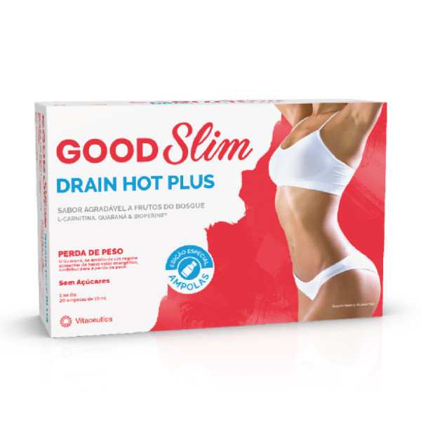 Good Slim Drain Hot Plus 15 ml x 20 Ampolas