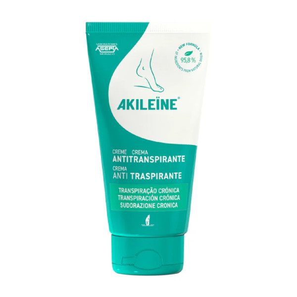 Akileine Creme Antitranspirante 75 ml