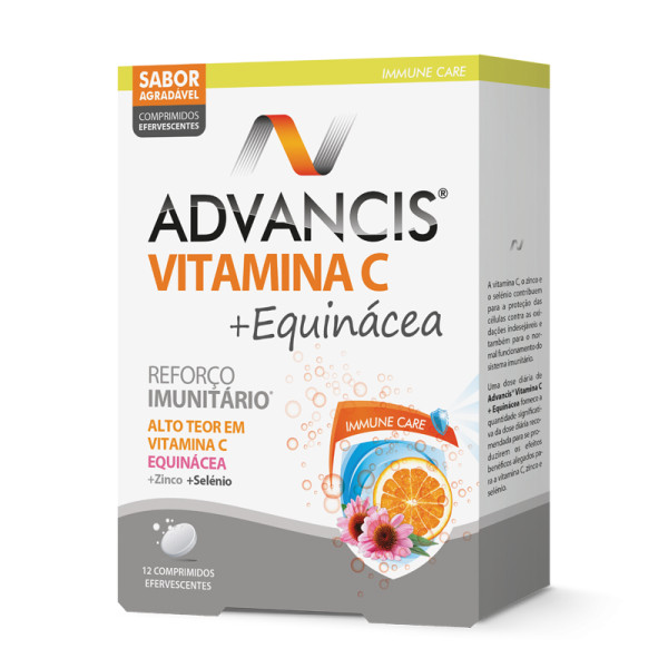 Advancis Vitamina C + Equinácea x 12 Comprimidos Efervescentes