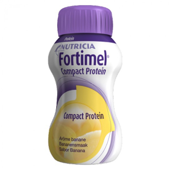 Fortimel Compact Protein Sabor Banana 125ml x 4