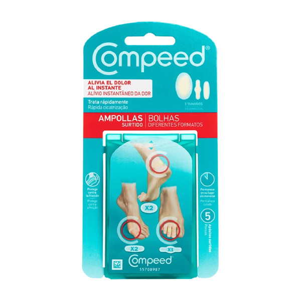 Compeed Penso Bolhas Sortido x 5 Pensos