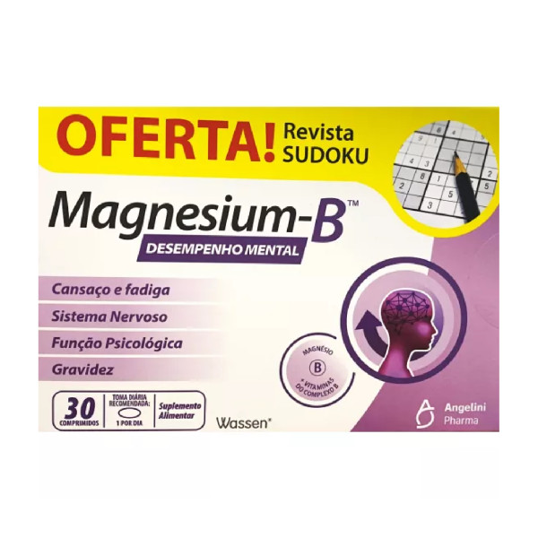 Magnesium-B x 30 Comprimidos + Oferta Revista Sudoku