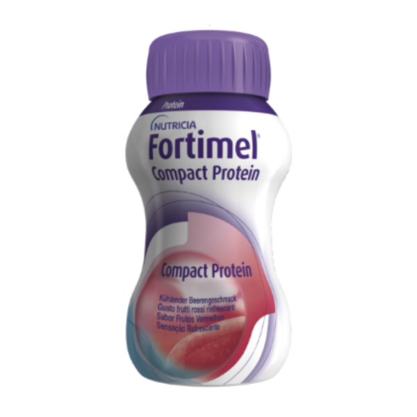 Fortimel Compact Protein Frutos Vermelhos 125ml x 4