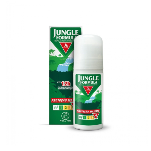 Jungle <mark>F</mark>ormula Repelente de Mosquitos Proteção Máxima Roll-On 50ml