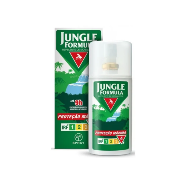 Jungle <mark>F</mark>ormula Repelente de Mosquitos Proteção Máxima Spray 75ml