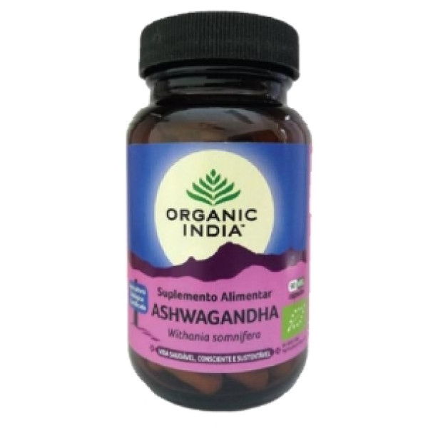 Organic India Ashwagandha x 90 Cápsulas